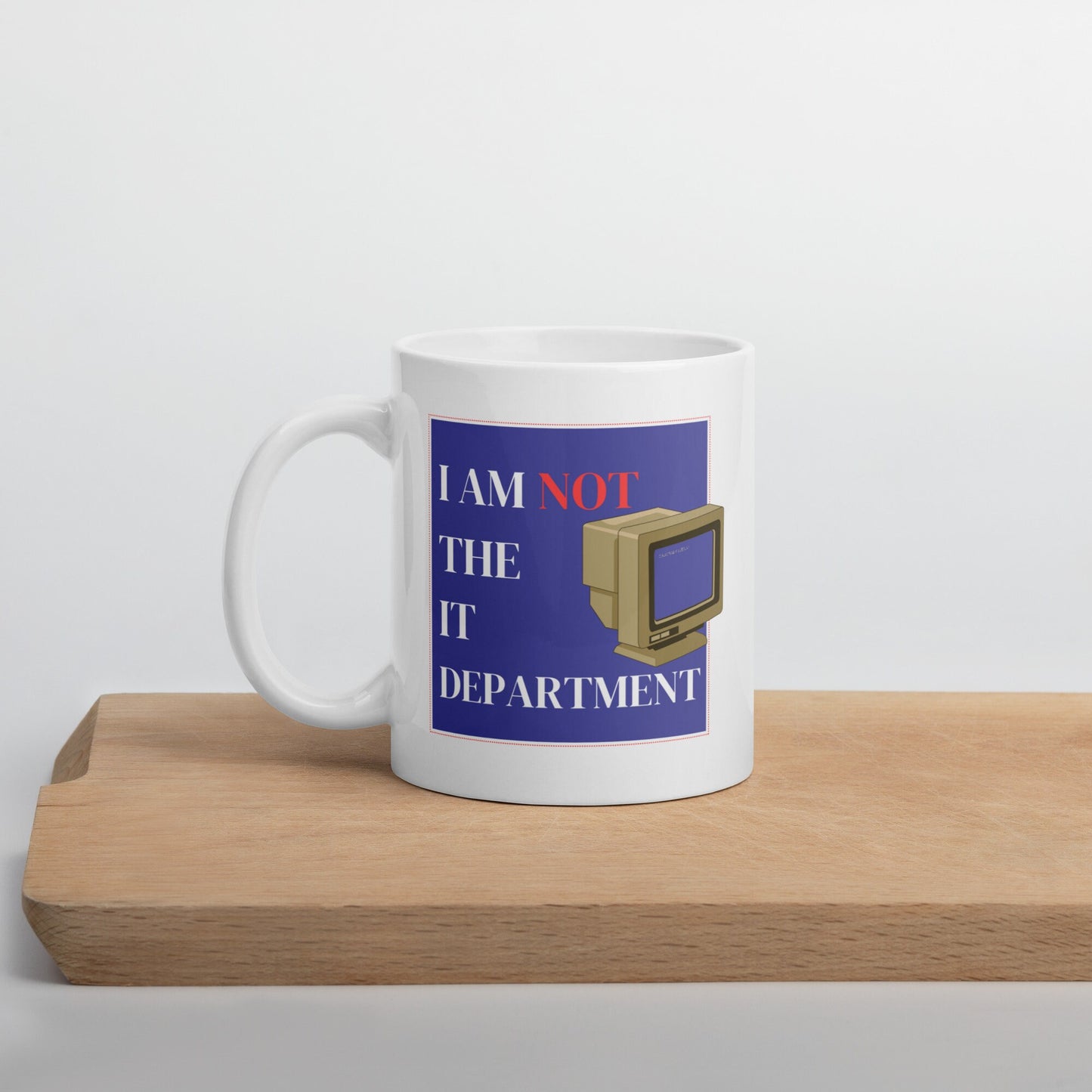 I'm not IT Mug Cup / Gifts Ideas Presents For Mum Dad Birthday Mothers Day / Christmas gift for him or her / Corporate gift