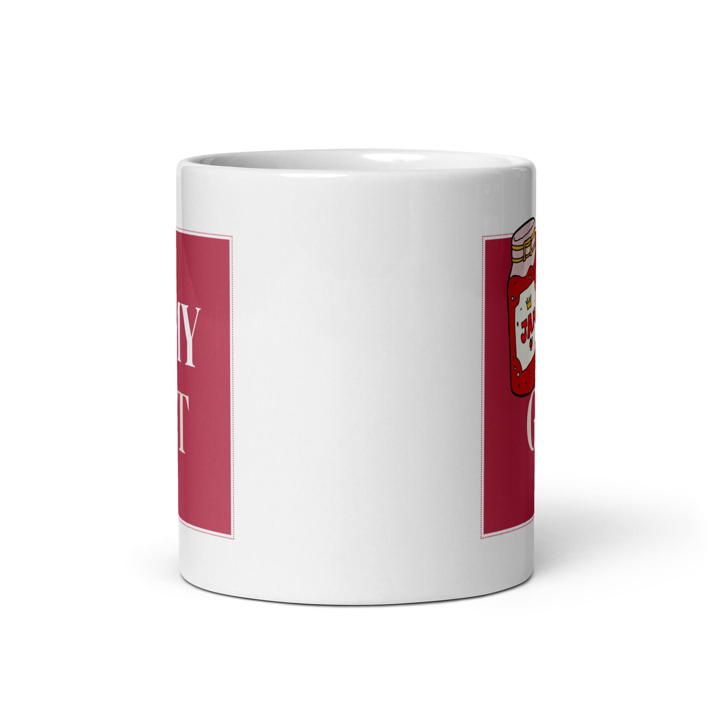 Jammy Git Mug Cup / Gifts Ideas Presents For Mum Dad Birthday Mothers Day / Christmas gift for him or her / Corporate gift