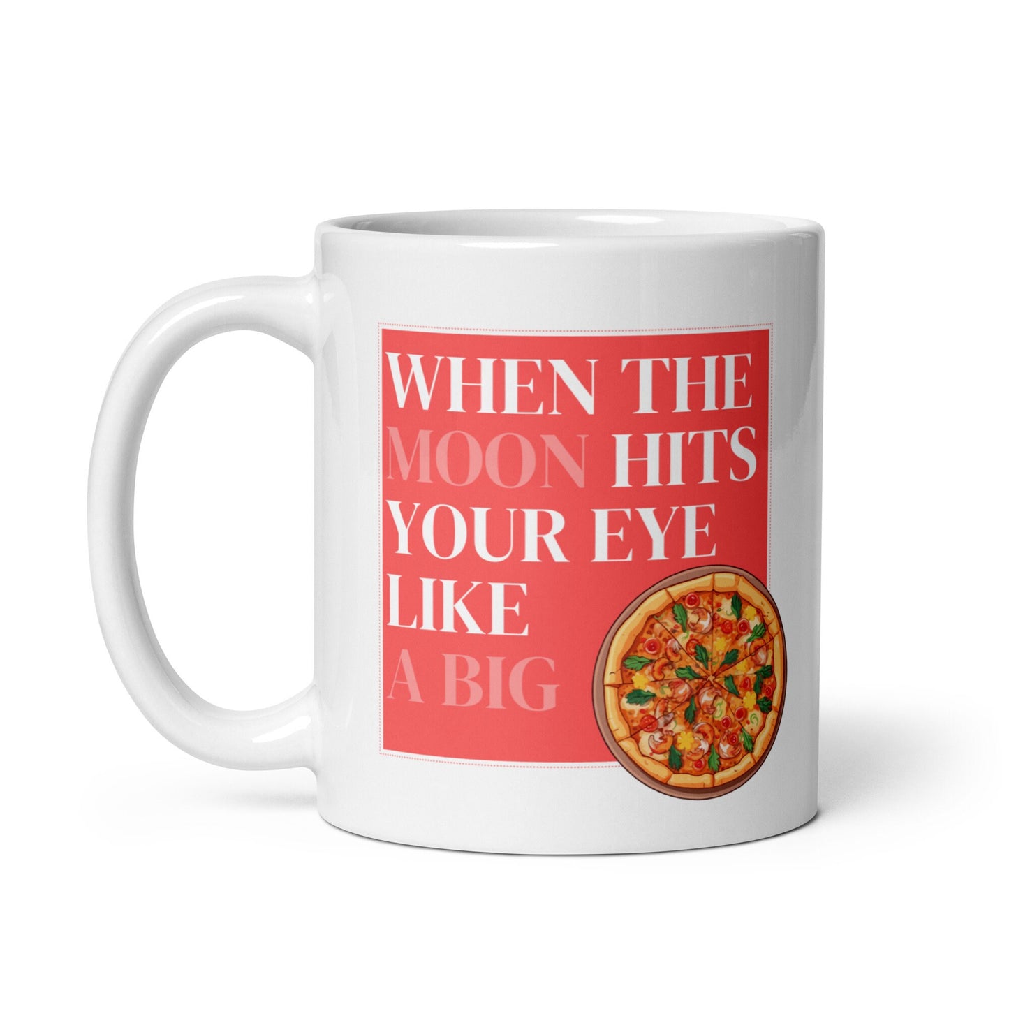 When The Moon Lyrics Mug Cup / Gifts Ideas Presents For Mum Dad Birthday Mothers Day / Christmas gift for him or her / Corporate gift