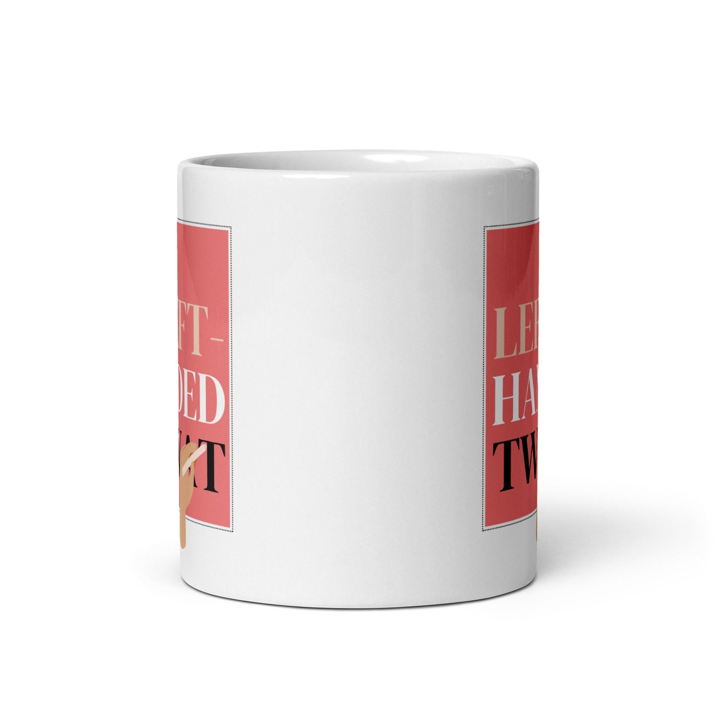 Left Handed Mug Cup / Gifts Ideas Presents For Mum Dad Birthday Mothers Day / Christmas gift for him or her / Corporate gift