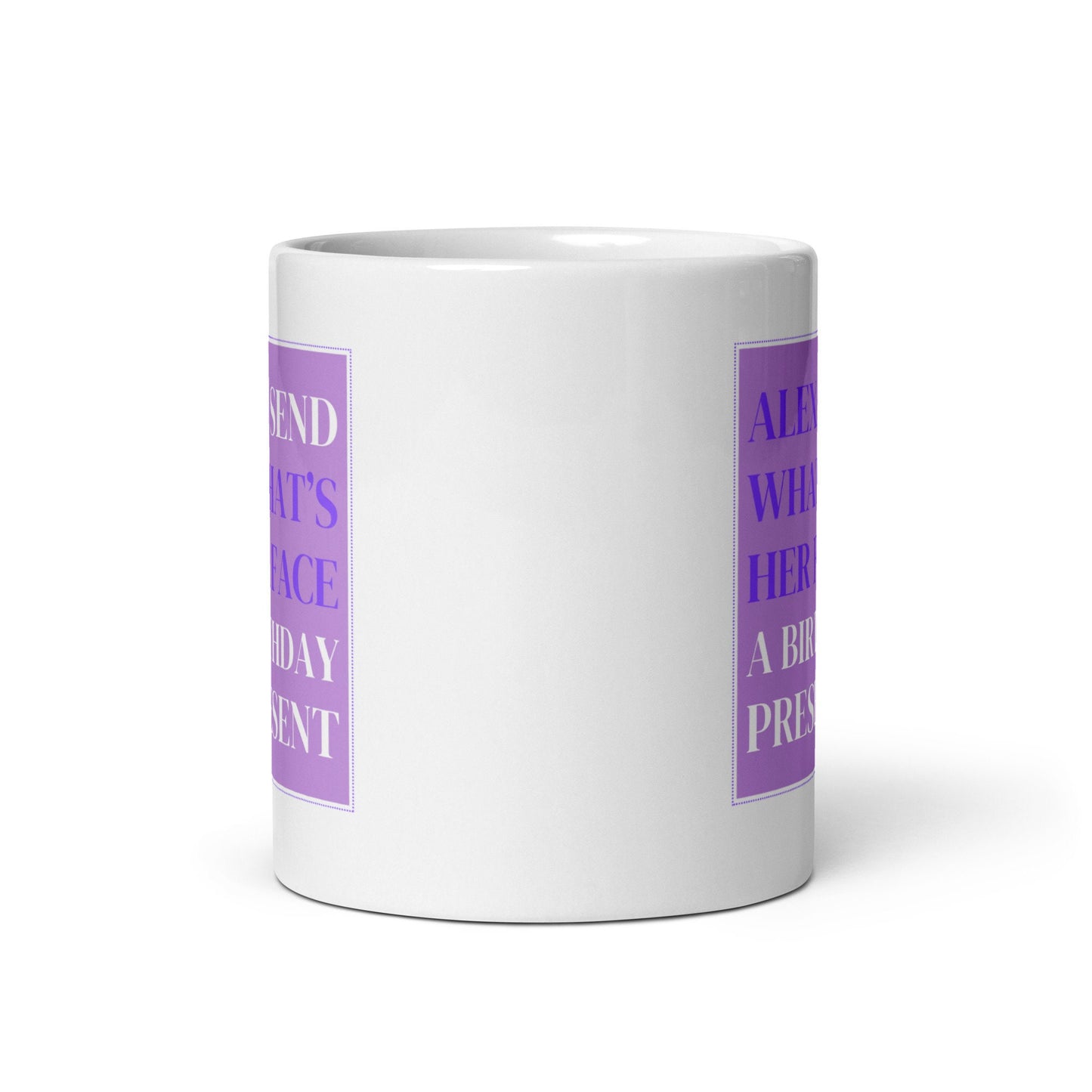 Alexa Send Her a Mug Cup / Gifts Ideas Presents For Mum Dad Birthday Mothers Day / Christmas gift for him or her / Corporate gift