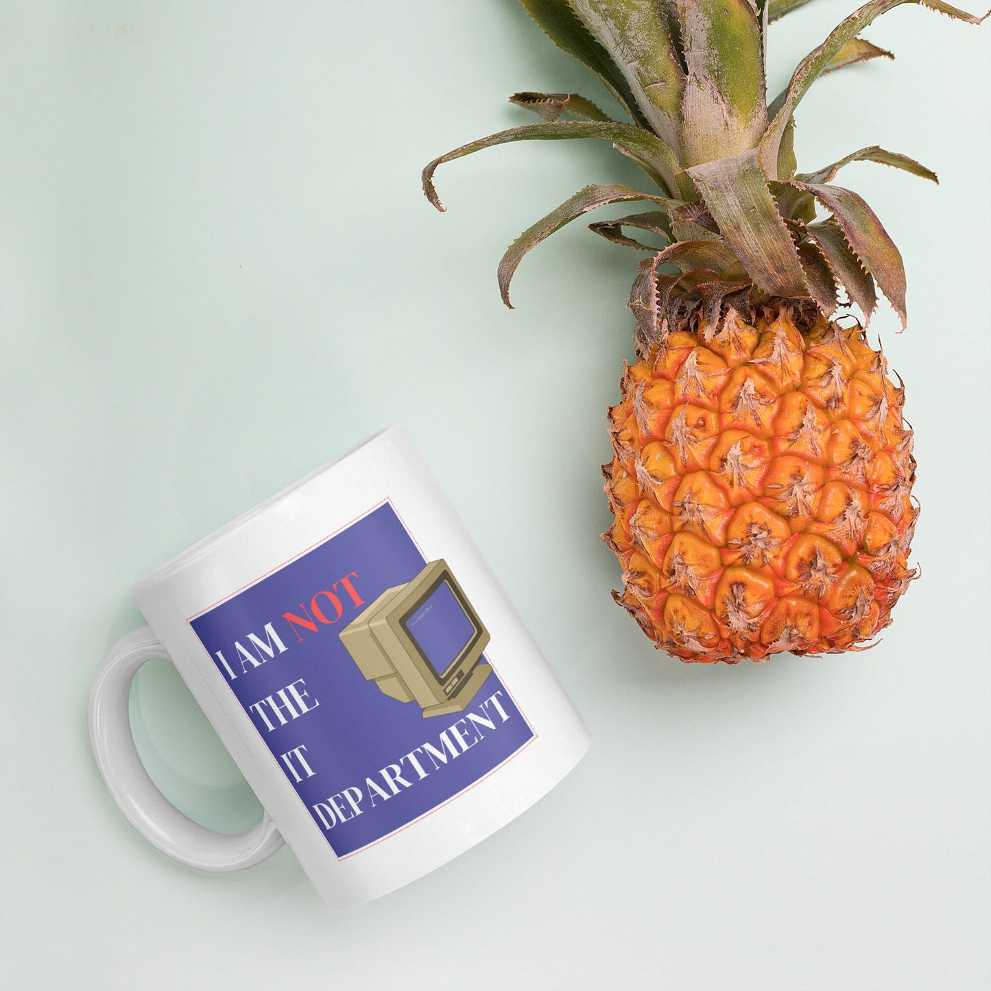 I'm not IT Mug Cup / Gifts Ideas Presents For Mum Dad Birthday Mothers Day / Christmas gift for him or her / Corporate gift