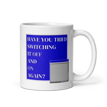 Switch It Off Mug Cup / Gifts Ideas Presents For Mum Dad Birthday Mothers Day / Christmas gift for him or her / Corporate gift