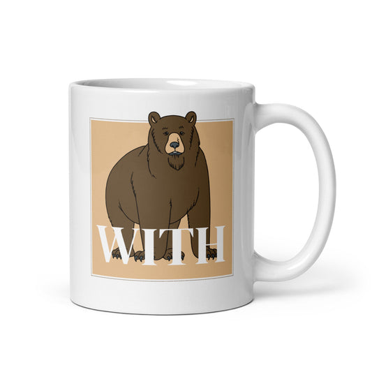 Bear With Mug Cup / Gifts Ideas Presents For Mum Dad Birthday Mothers Day / Christmas gift for him or her / Corporate gift