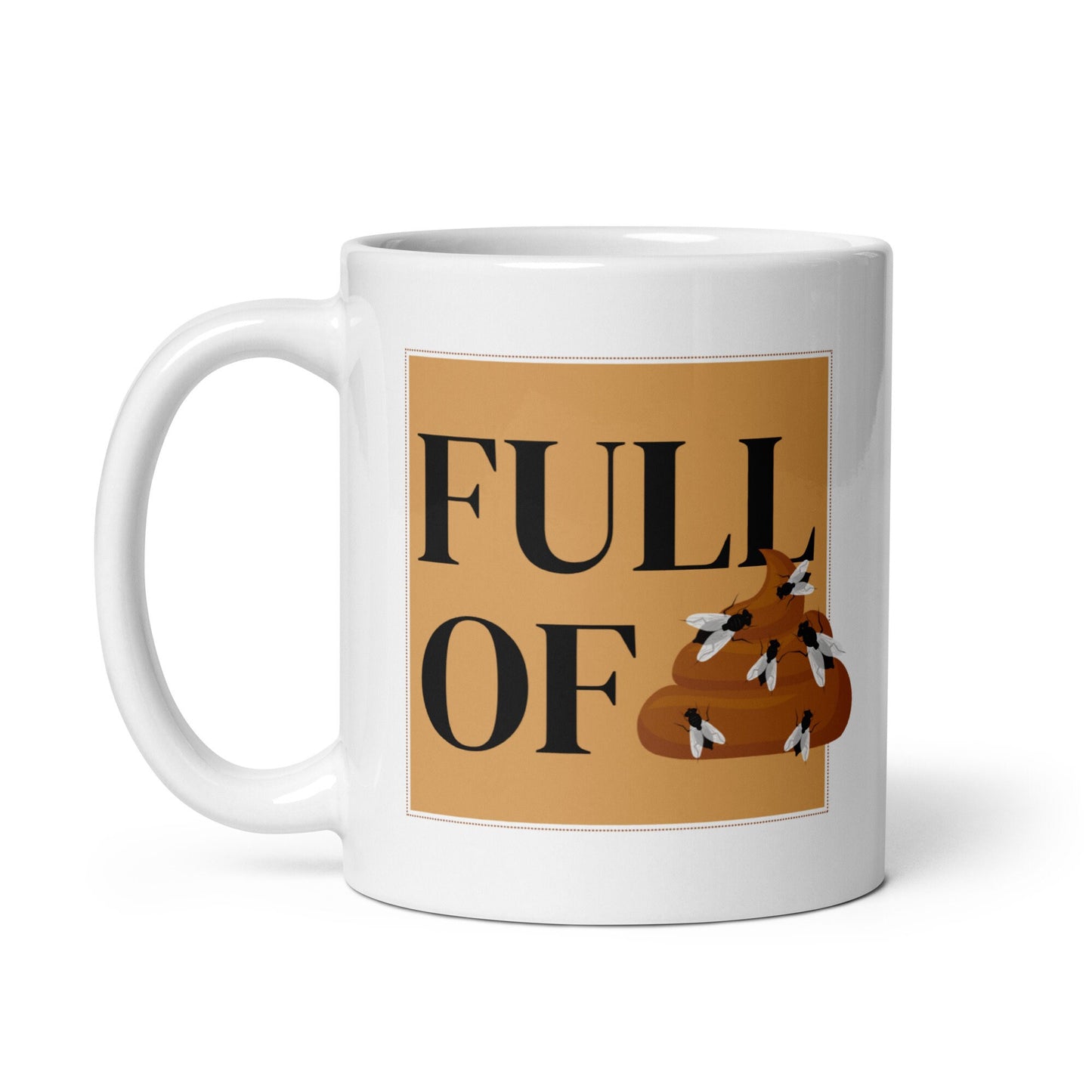 Full Of Poop Meme Best Friend Sibling Gift Funny Novelty Mug 11oz Gift Box Present Ideas